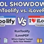 Comparing RunToolify and ILovePDF for free PDF stuff in 2025